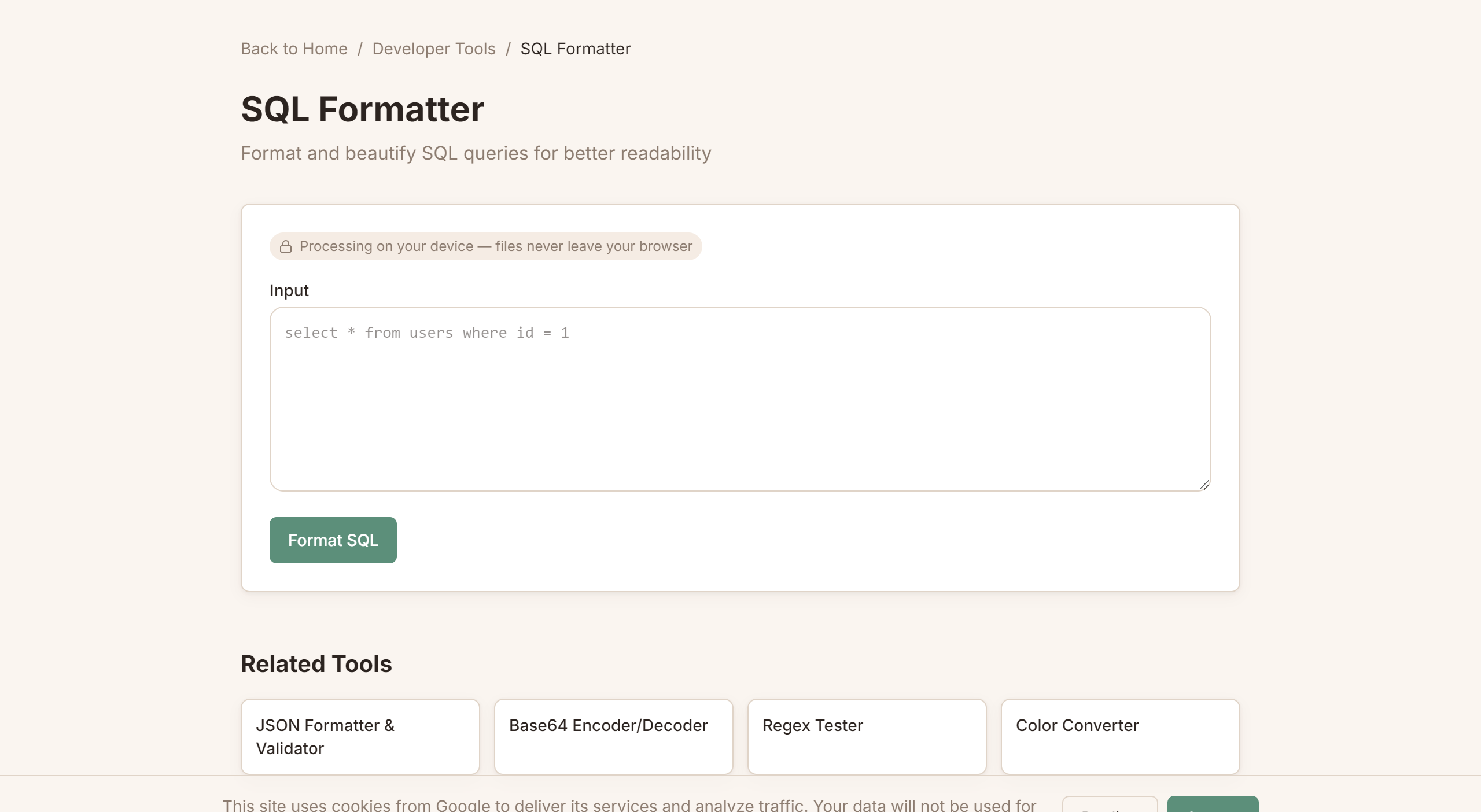 Format SQL Queries Online: Best Practices and Tools
